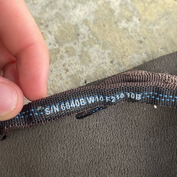 TEVA Mush Olowahu Sandals Women's Webbed Strappy Slip On Recycled EVA Sz 10 - Picture 4 of 5